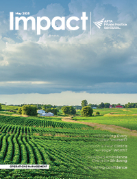 Impact May 2026 cover with image of farmland